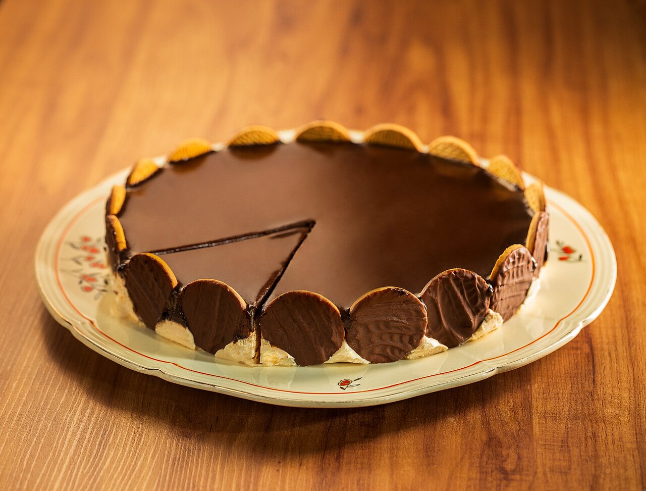 Barra de Chocolate Recheada com Creme de Pistache e Kadayif